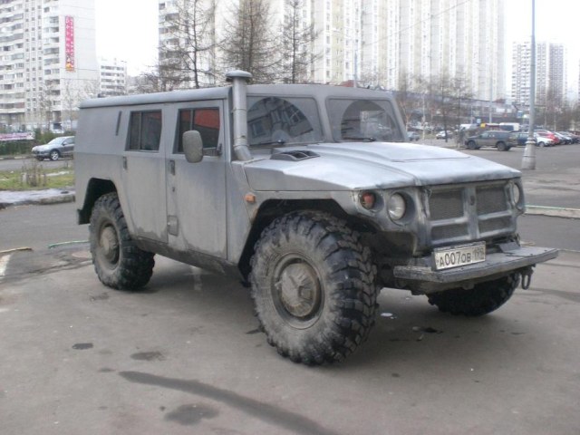 Отечественная машина для села в Москве.декабрь 2013 г. (1).JPG